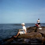 Seawall - Galveston, TX (Rolleiflex - Kodak Portra 160 NC)