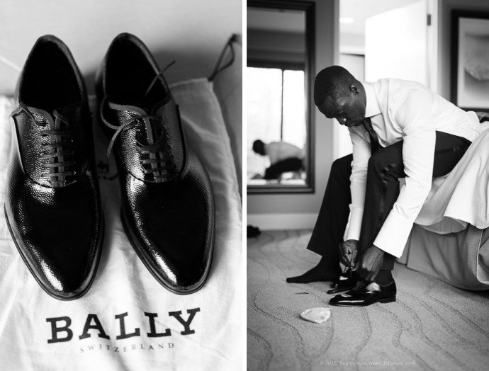 Buki + Femi: Houston Wedding - Groom Getting Ready