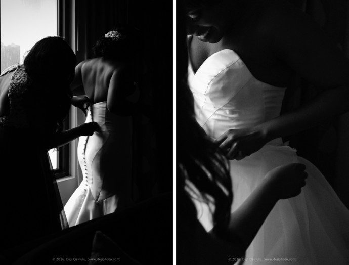 Buki + Femi: Houston Wedding - Bride Getting Ready