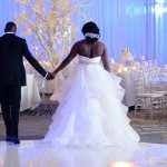 Buki + Femi: Houston Wedding - Bride & Groom at The Woodlands Resort