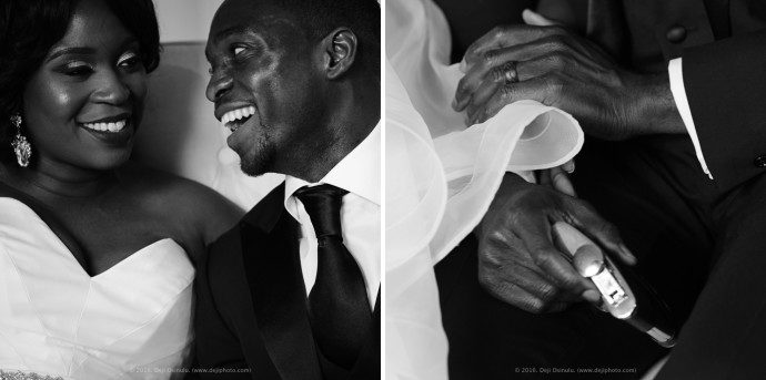 Buki + Femi: Houston Wedding - Bride & Groom Portraits at The Woodlands Resort