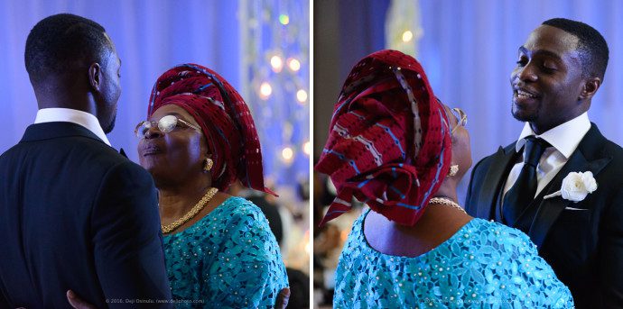 Buki + Femi: Houston Wedding - Mother & Son Dance at The Woodlands Resort